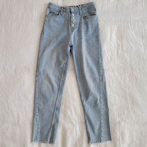 Vintage BDG Raw Edge Girlfriend Button-Up Jeans